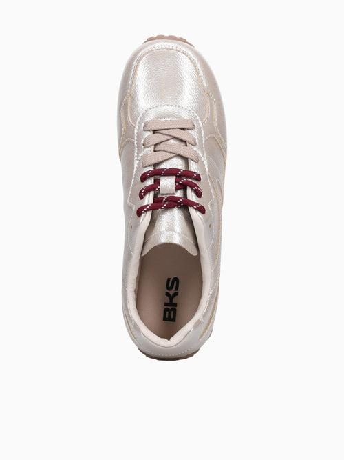 Janet Light Gold Metallic Gold / 5 / M