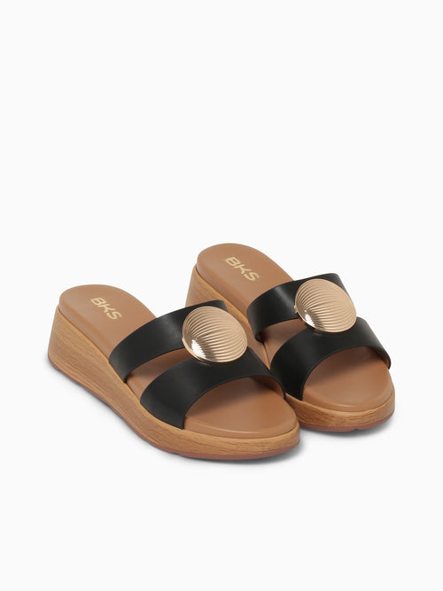 Romy Black Smooth Black / 5 / M
