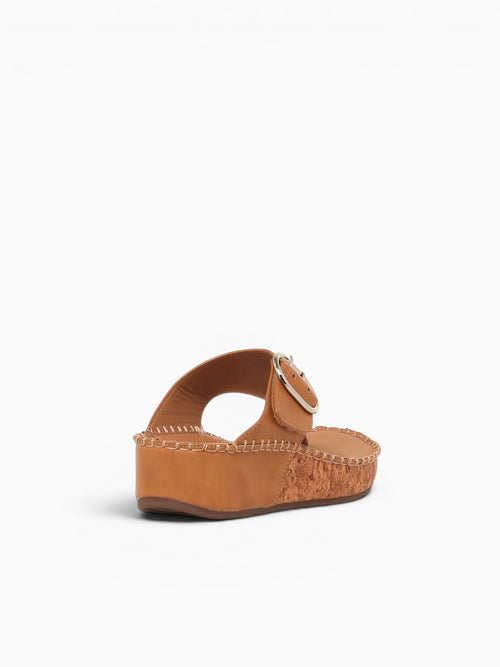 Patty Camel Smooth Tan / 5 / M
