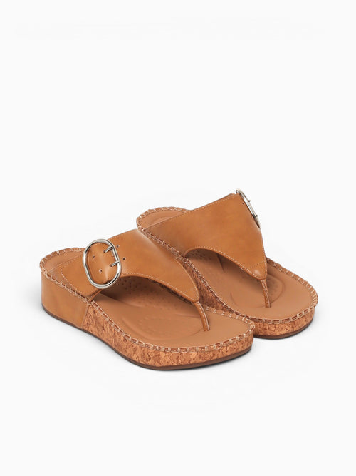 Patty Camel Smooth Tan / 5 / M