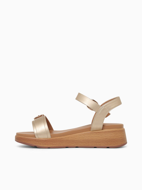 Rosalie Gold Metallic Gold / 5 / M