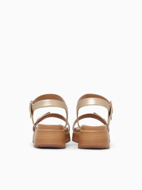 Rosalie Gold Metallic Gold / 5 / M