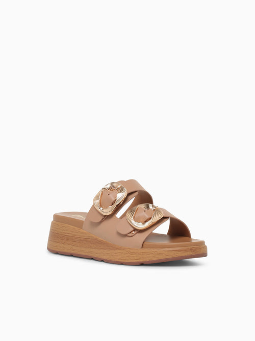 Roxana Beige Smooth Beige / 5 / M