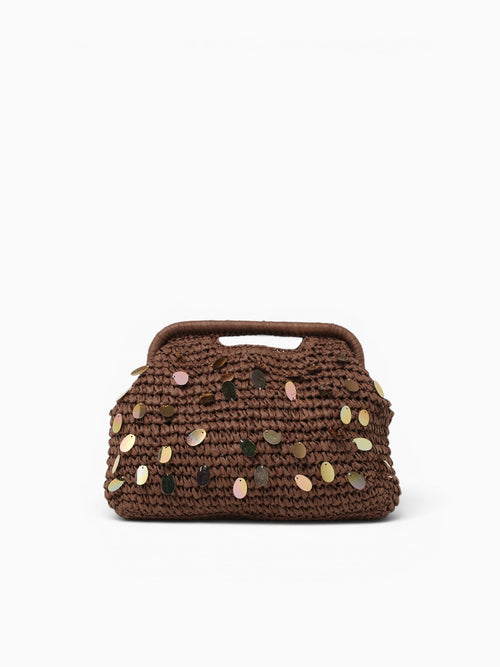 Party Top Handle Brown Brown