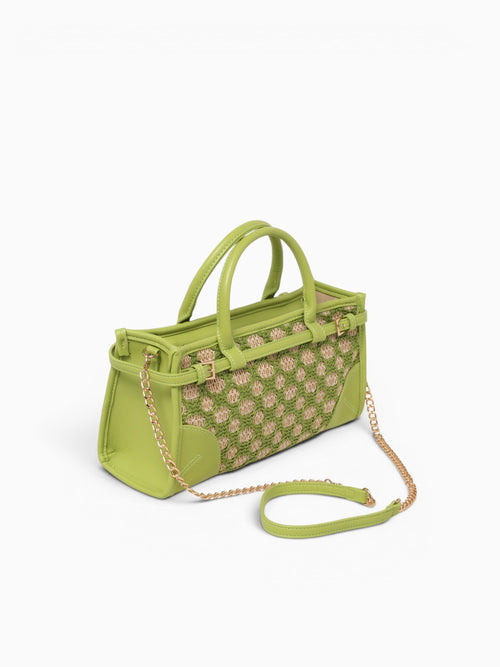 Francesca Top Handle Green Green