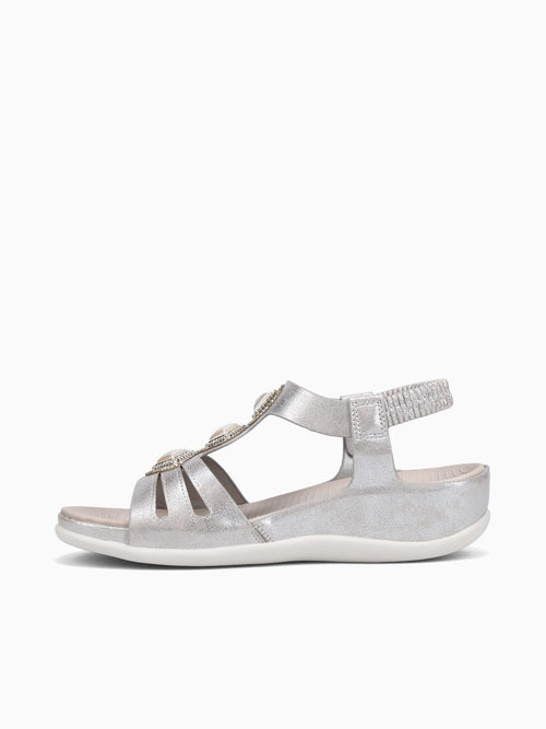 Alina Silver Metallic Silver / 5 / M