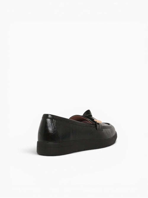 Callista Black Patent Black / 5 / M