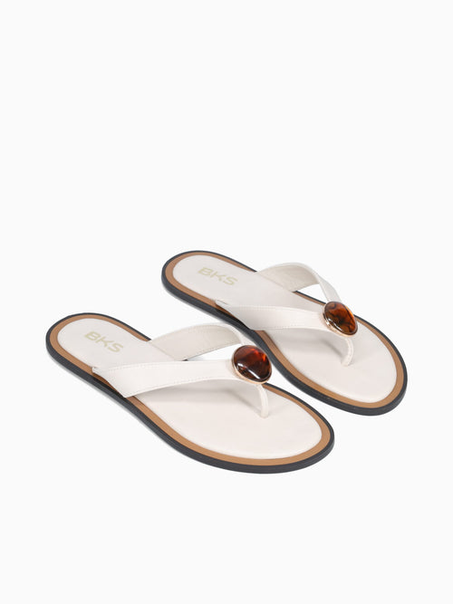 Thiana Off White Smooth Off White / 5 / M