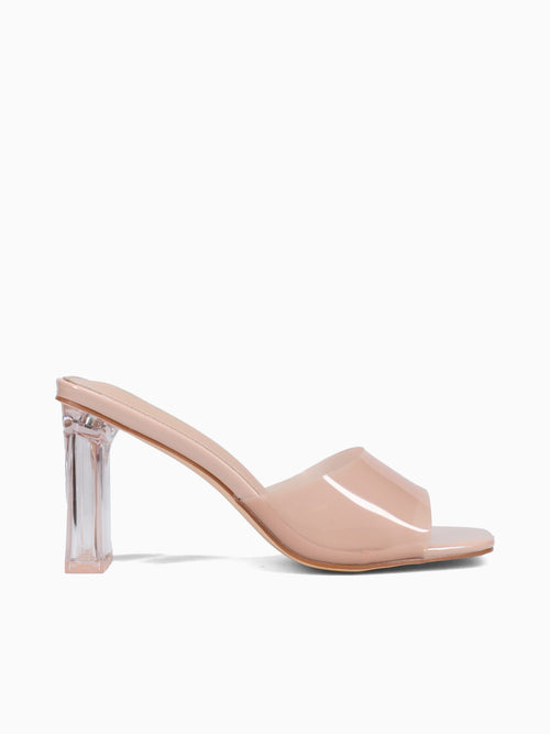 Laia Nude Vinyl Beige / 5 / M