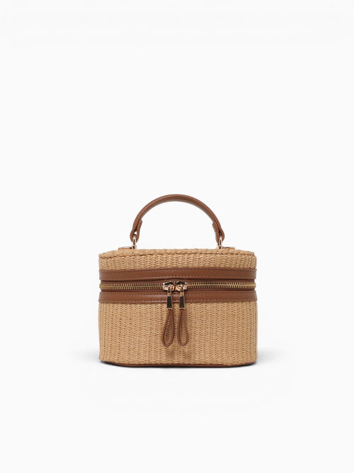 Nelly Top Handle Beige Brown Beige