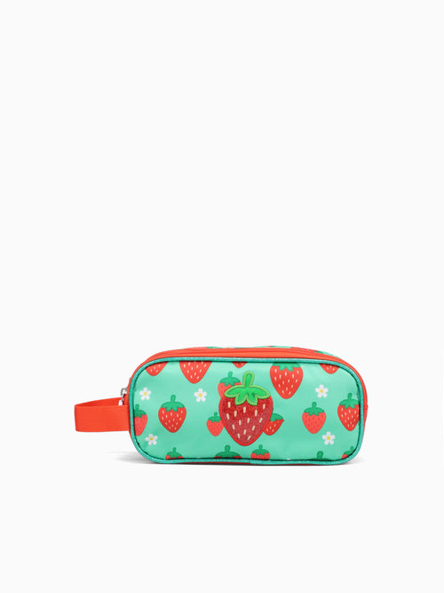 Strawberry Pencil Case Green Green