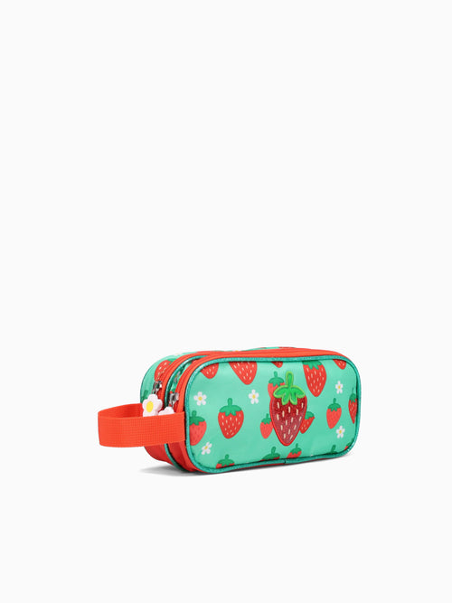 Strawberry Pencil Case Green Green