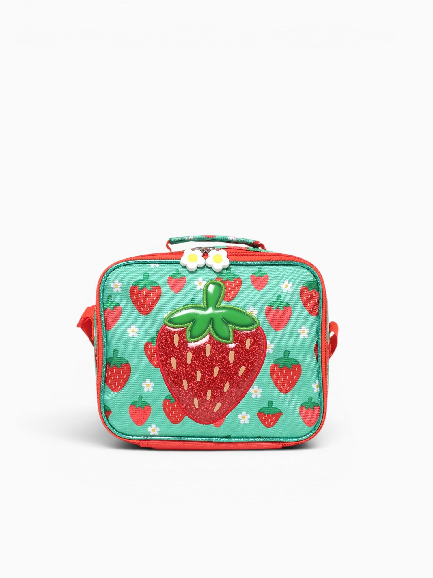 Strawberry Lunch Bag Green Green