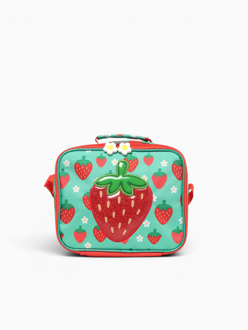 Strawberry Lunch Bag Green Green