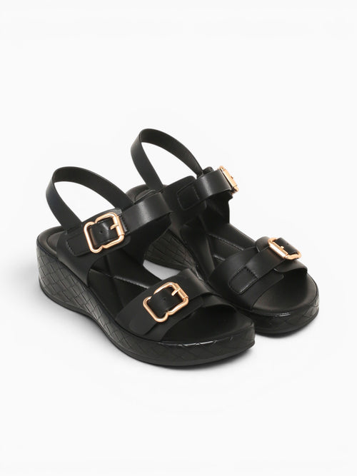 Audrey Black Smooth Black / 5 / M