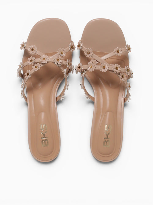 Aveline Beige Smooth Beige / 5 / M