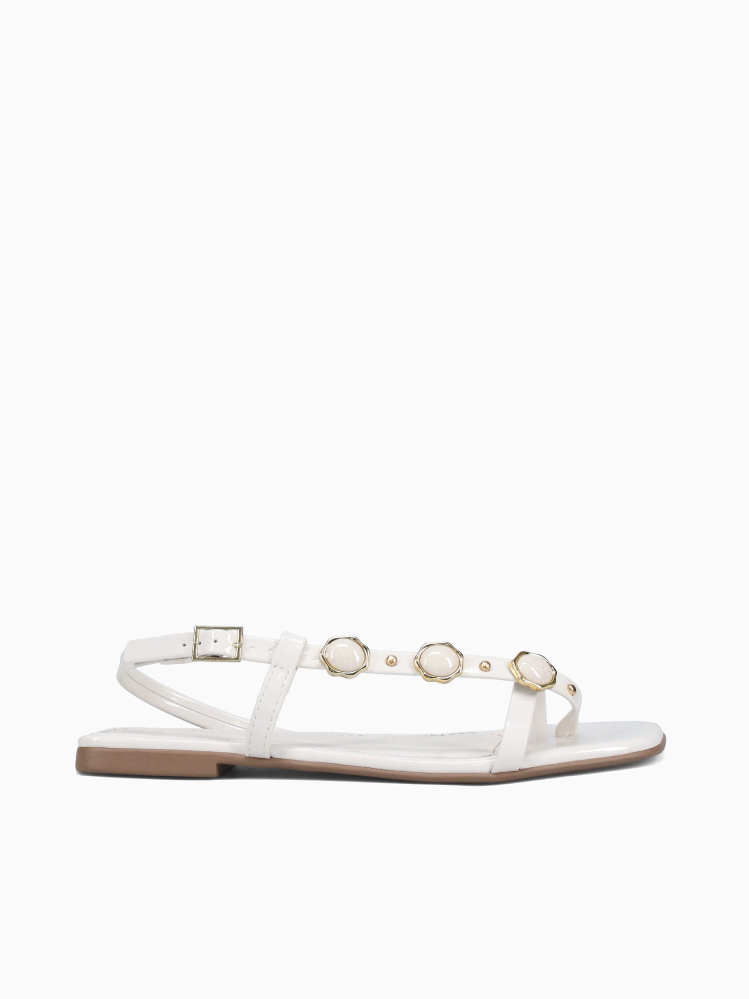 Pomelo Off White Verniz Off White / 5 / M