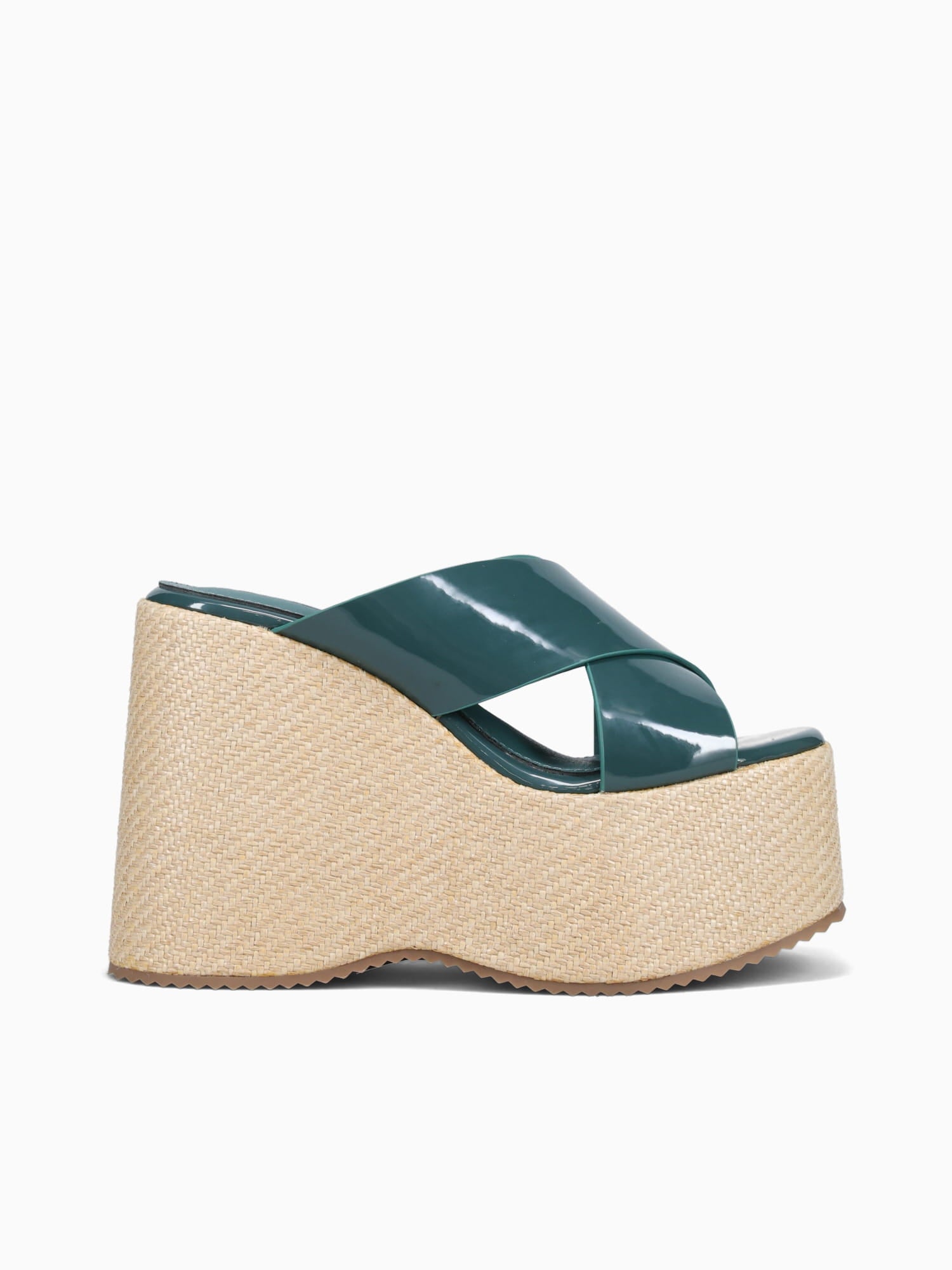 Daphne Teal Patent Blue / 5 / M