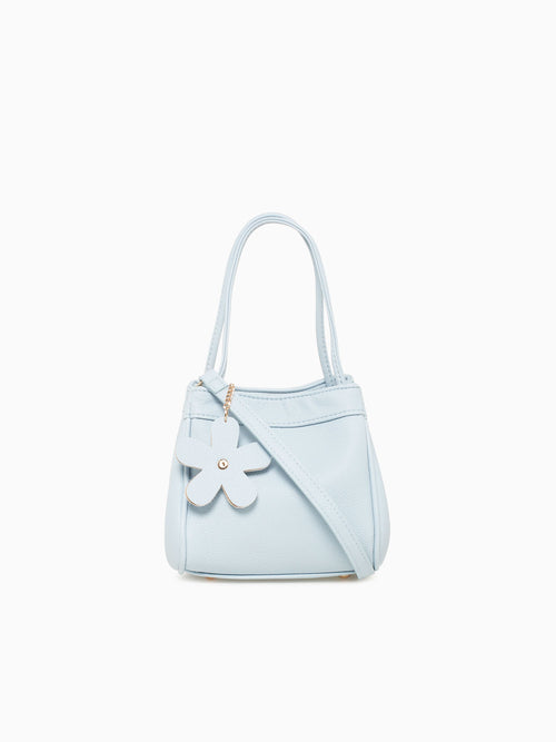 Flora Top Handle Lbl Blue