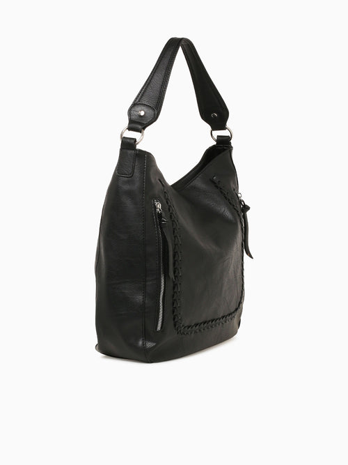 Evelyn Shoulder Bag Bk Black