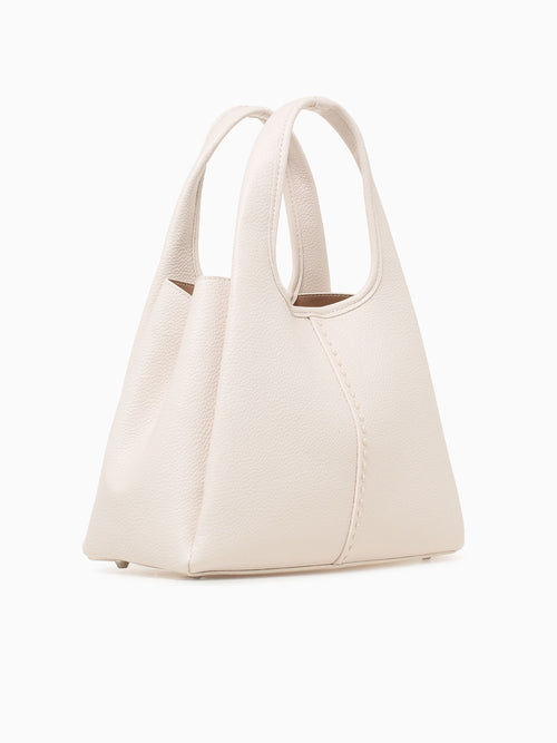 Tiara Top Handle Btm Off White