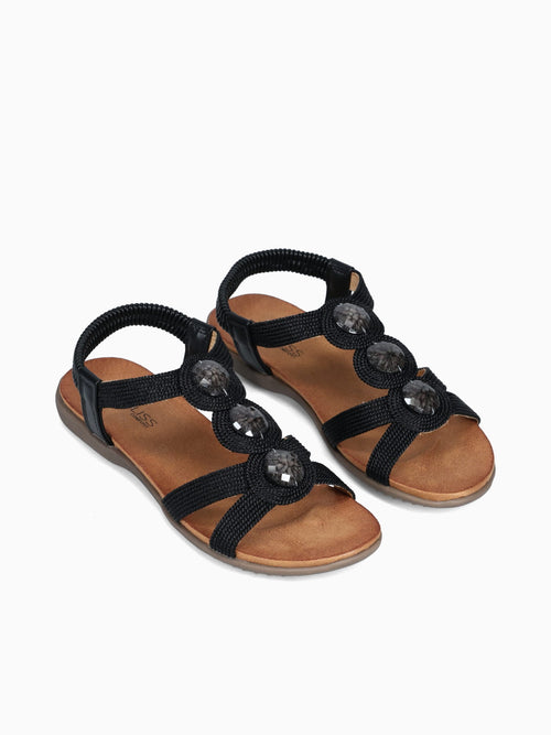 Talea Black Textile Black / 5 / M