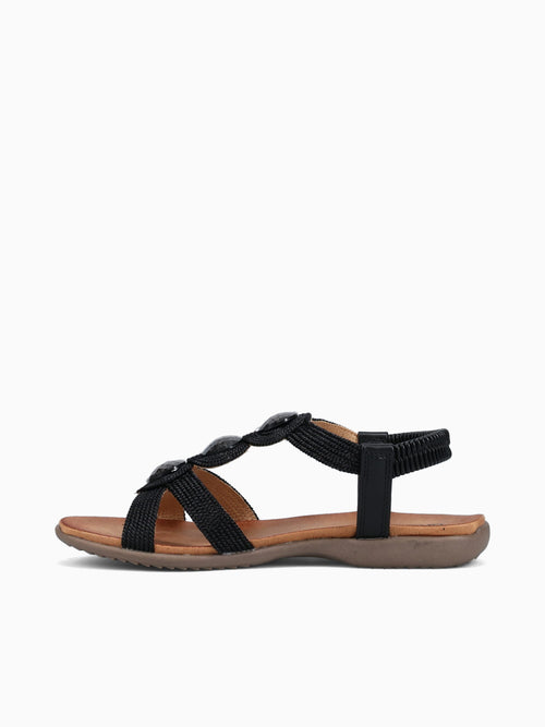 Talea Black Textile Black / 5 / M