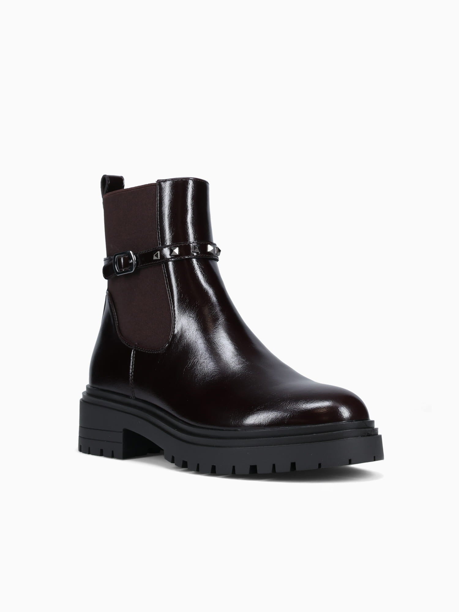 Izzy Dark Brown Patent Dark Brown / 5 / M