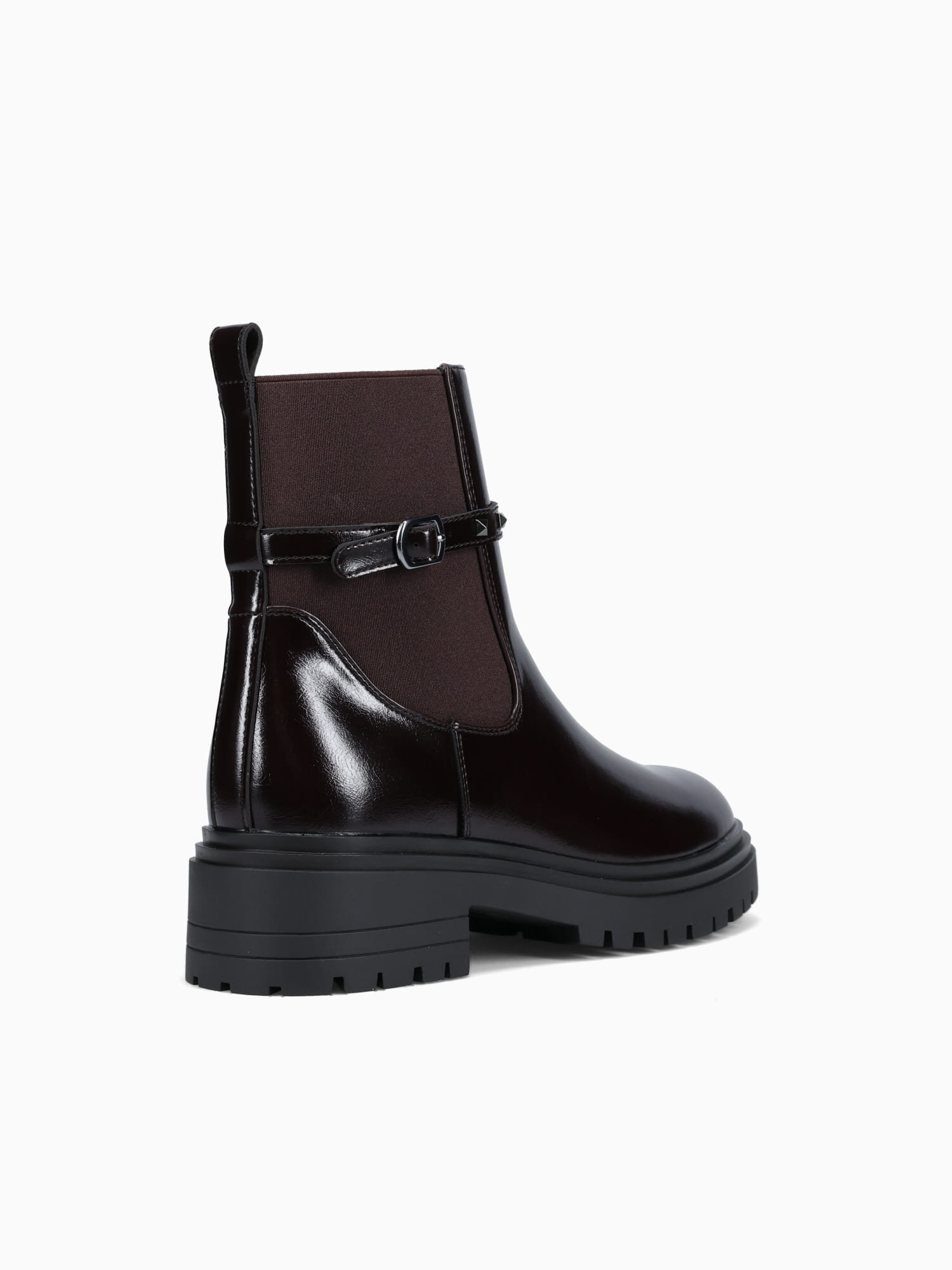Izzy Dark Brown Patent Dark Brown / 5 / M