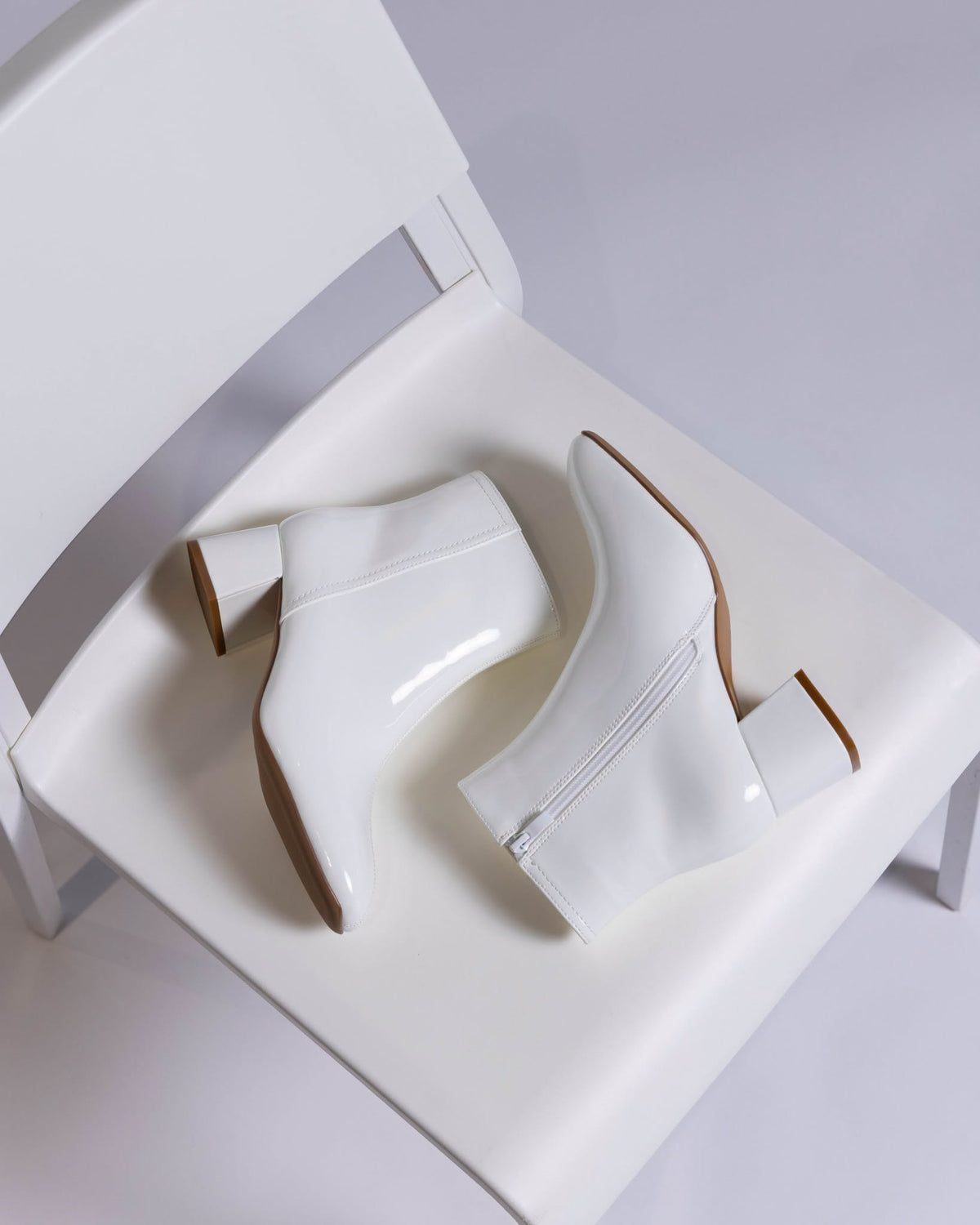 Nebula White Patent