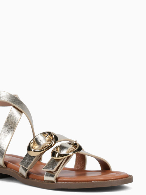 Sandria Gold Metallic Gold / 5 / M