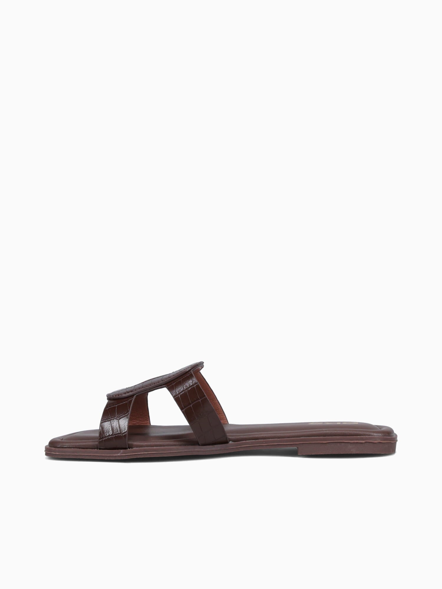 Imani Brown Croco Brown / 5 / M