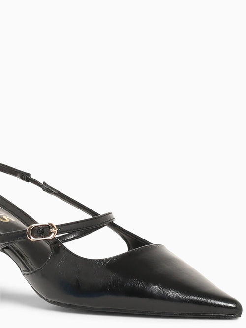 Mila Black Patent Black / 5 / M