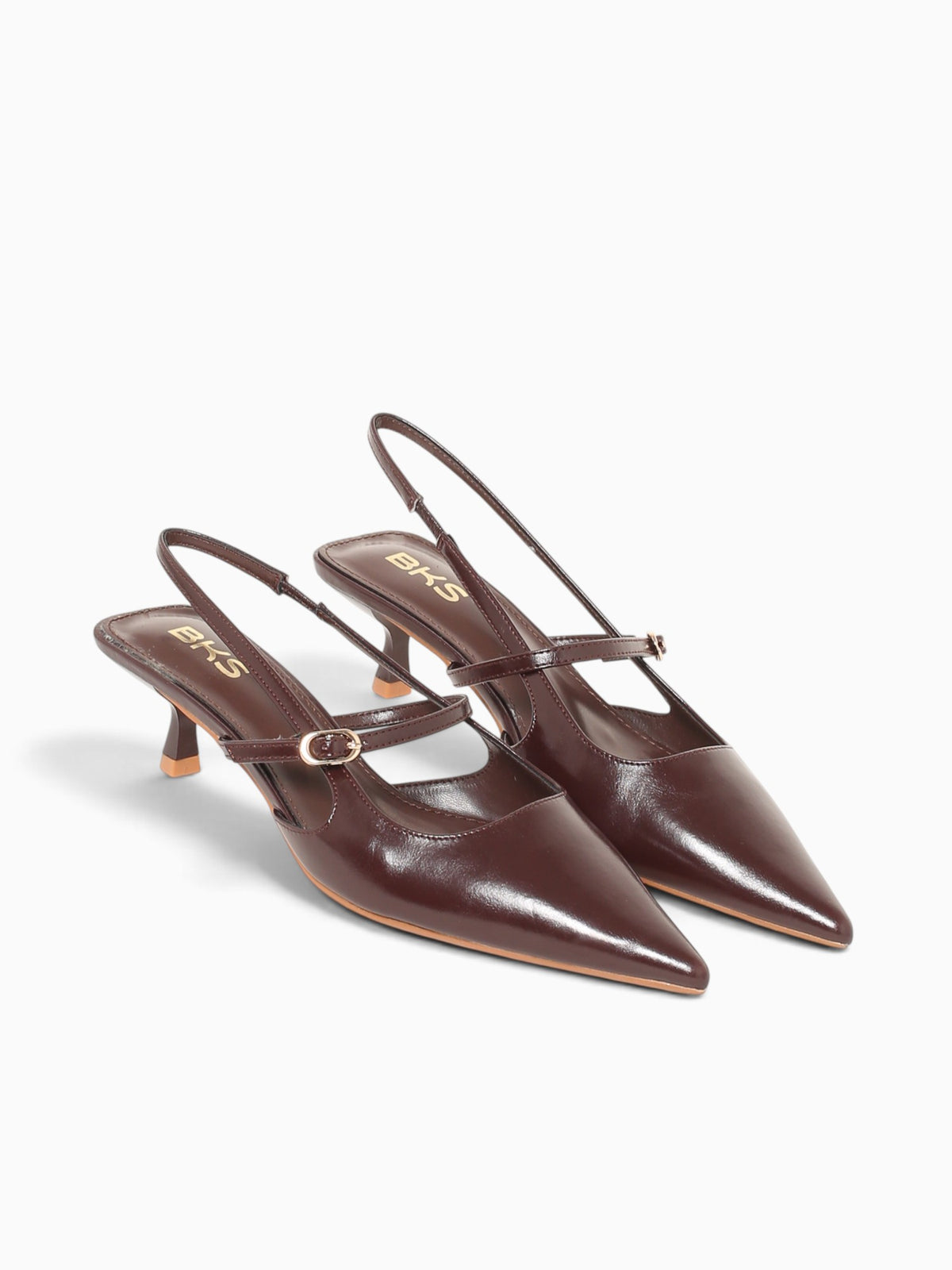 Mila Brown Patent Brown / 5 / M