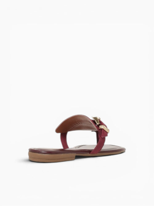 Celestia Marsala Suede Wine / 5 / M