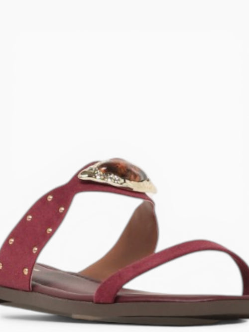 Cosmic Marsala Suede Wine / 5 / M