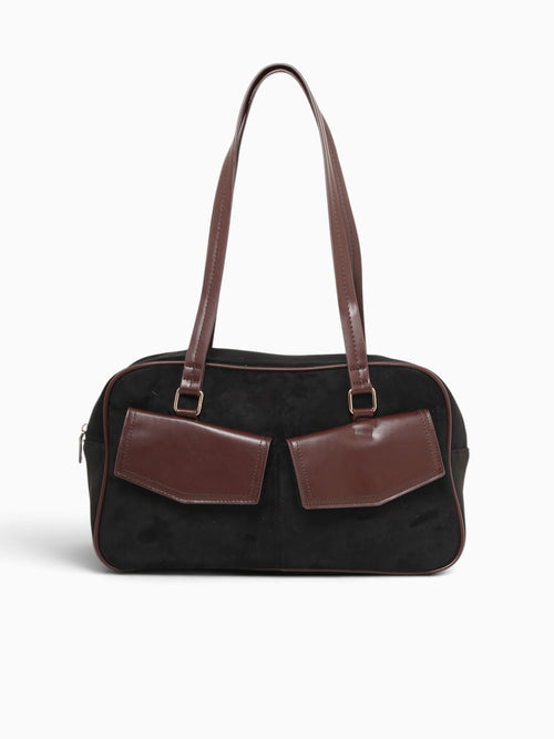 Lucia Shoulder Bag Black Black
