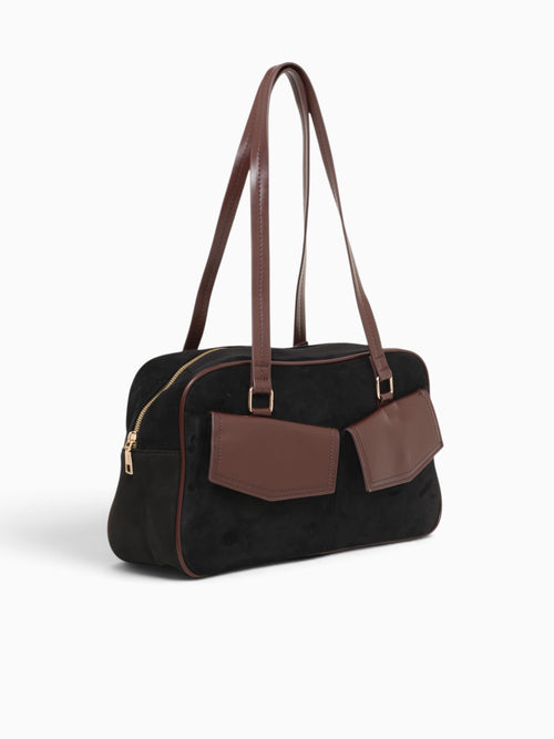 Lucia Shoulder Bag Black Black