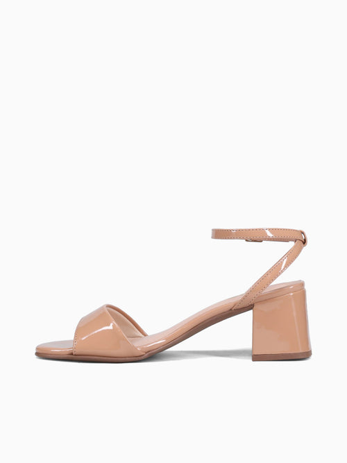Celie Nude Patent Beige / 5 / M