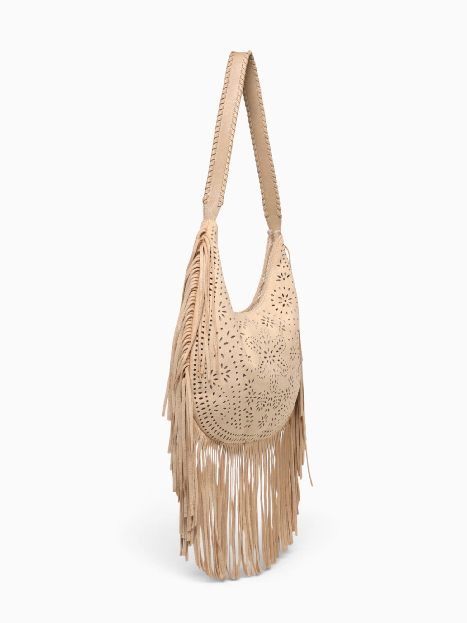 Flora Shoulder Bag Beige Beige