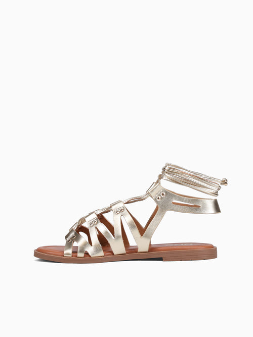 Evelina Gold Metallic Gold / 5 / M