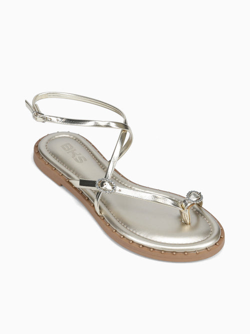 Yazmine Ouro Light Metallic Gold / 5 / M
