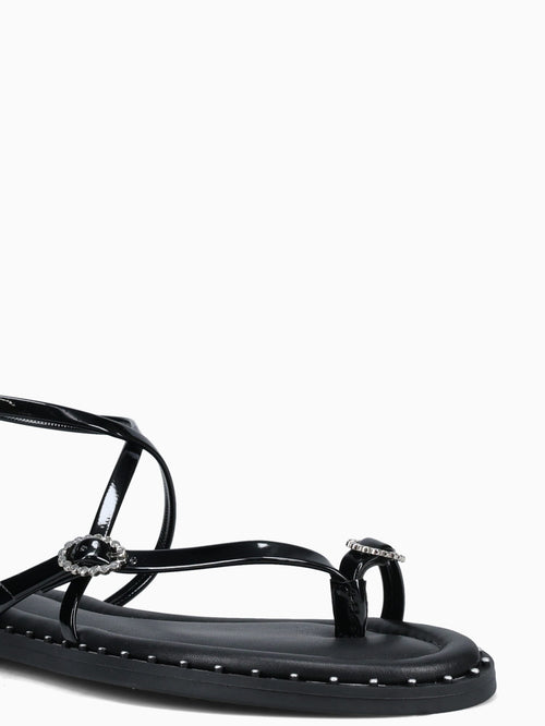 Yazmine Preto Verniz Black / 5 / M