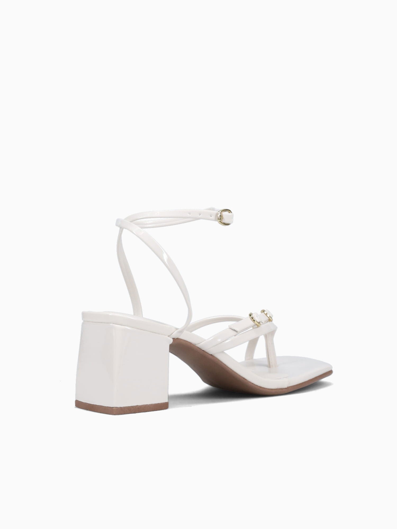 Cassie Off White Verniz Off White / 5 / M