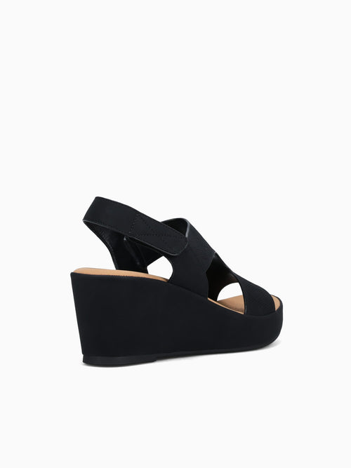 Hallis Black Smooth Black / 5 / M