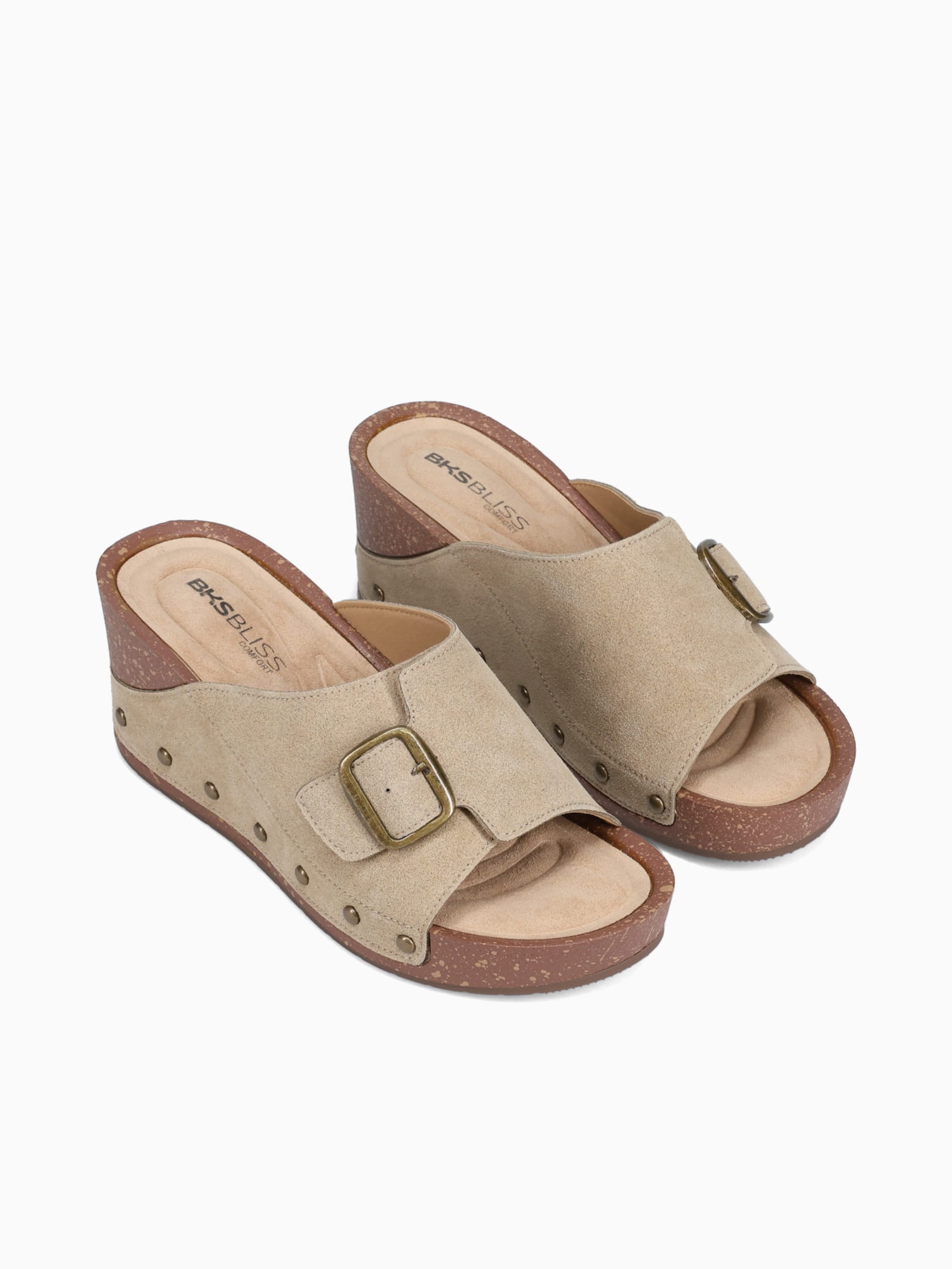 Treina Khaki Smooth Beige / 5 / M