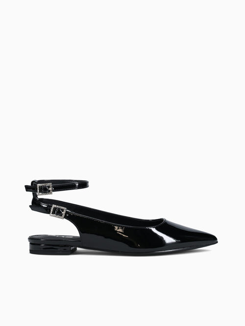 Susan Black Patent Black / 5 / M