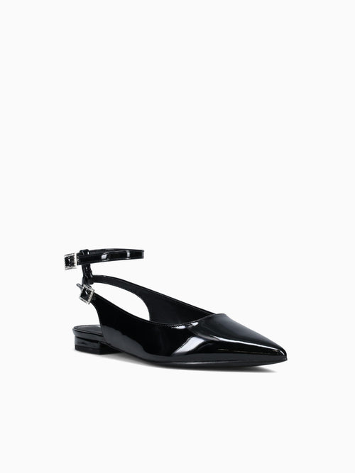 Susan Black Patent Black / 5 / M