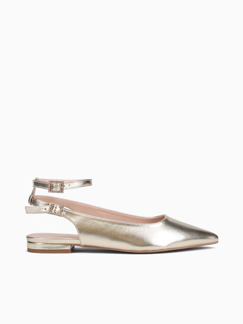 Susan Gold Metallic Gold / 5 / M