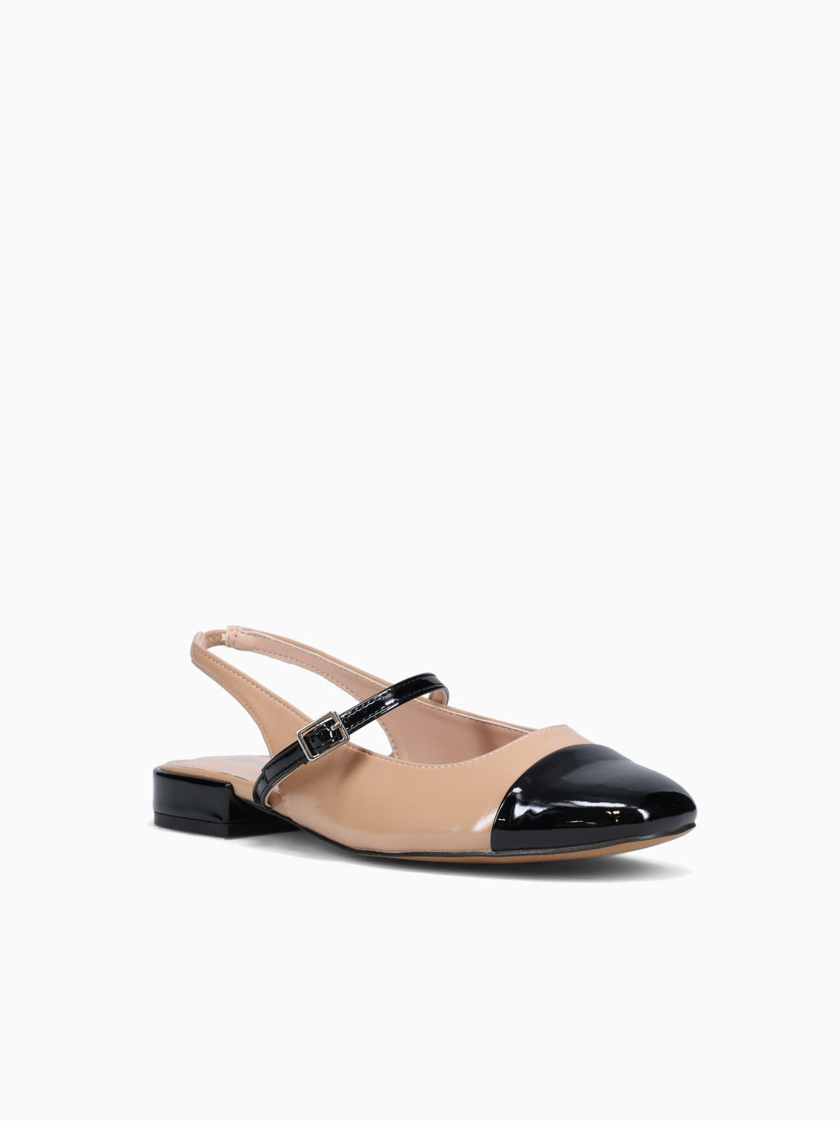 Grace Nude Black Patent Beige / 5 / M
